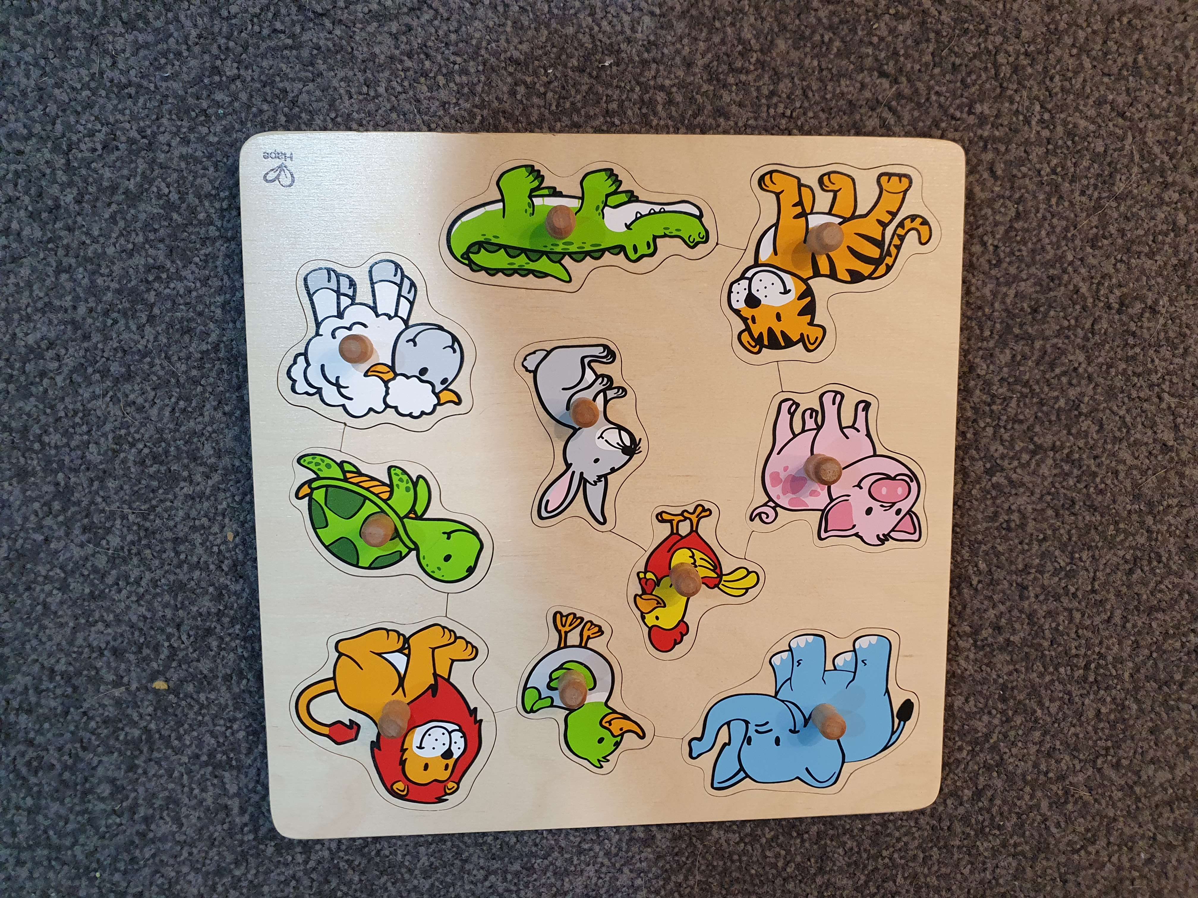 Animal Pull Out Puzzle
